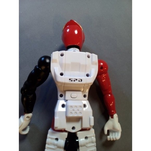 2002 Power Rangers SPD Red Ranger‎ Action Figure - Needs Batteries (3d2) - Picture 2 of 3